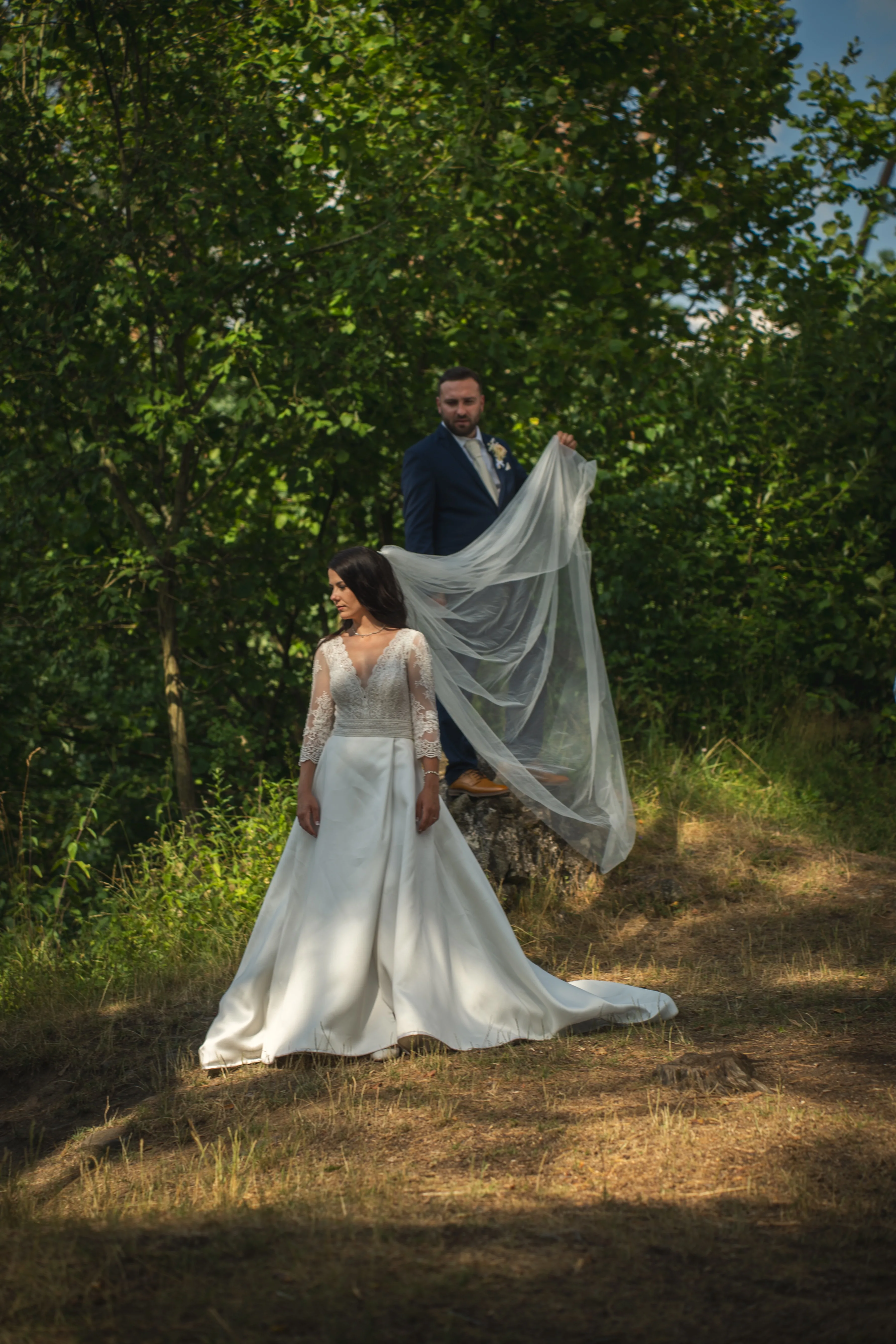 Svadobný fotograf — Pepa a Kája, svadobné fotenie v prírode