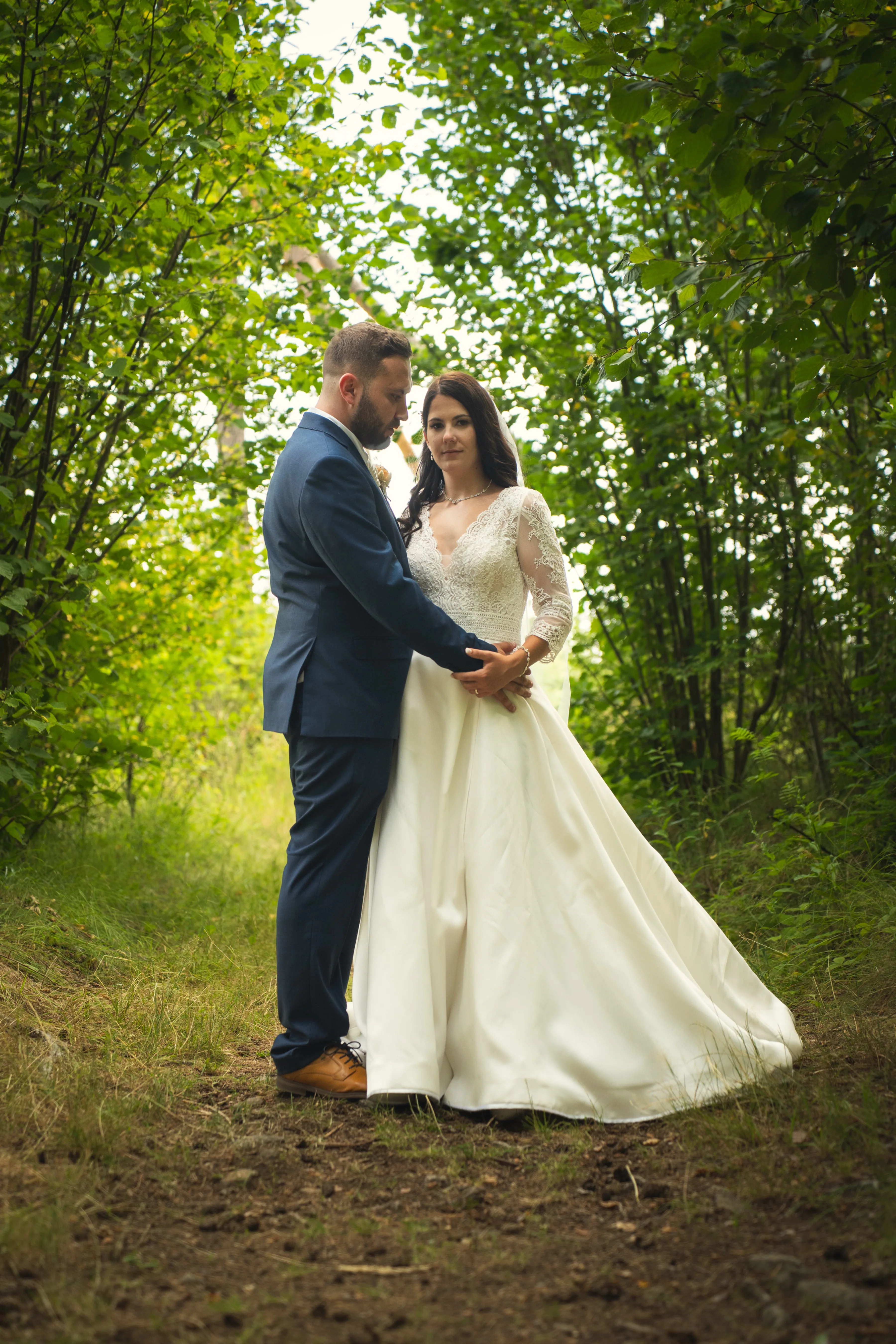 Svadobný fotograf — Pepa a Kája, svadobné fotenie v prírode
