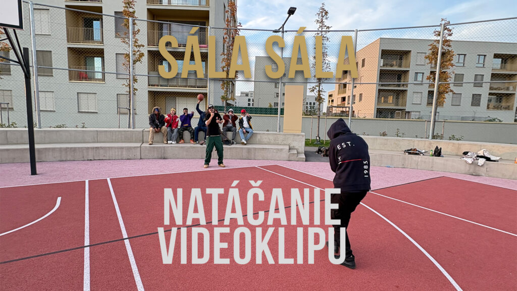 Natáčanie videoklipu Sála Sála