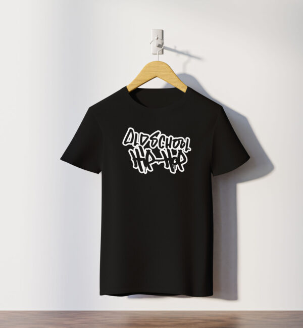 Tričko Old school hip hop čierne
